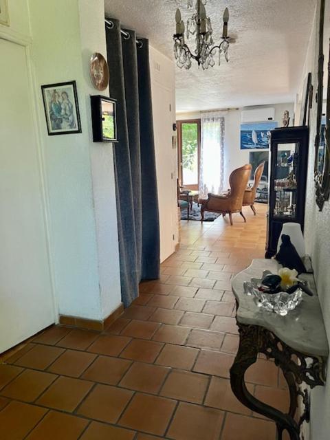 Le Cannet 10Mn Cannes Chambre Independante Etage D'Une Maison Avec Piscine ภายนอก รูปภาพ
